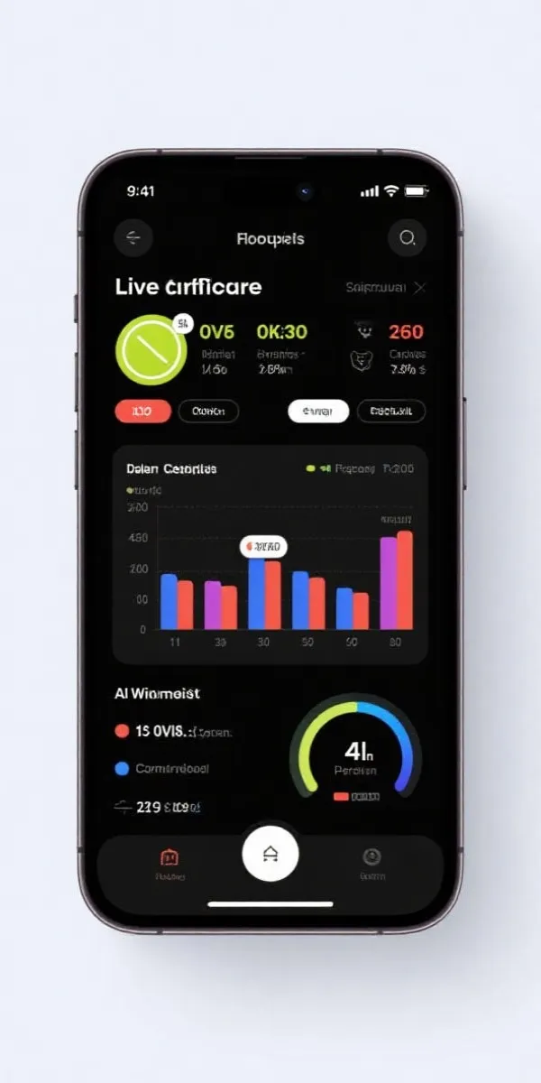 网球数据预测APP界面