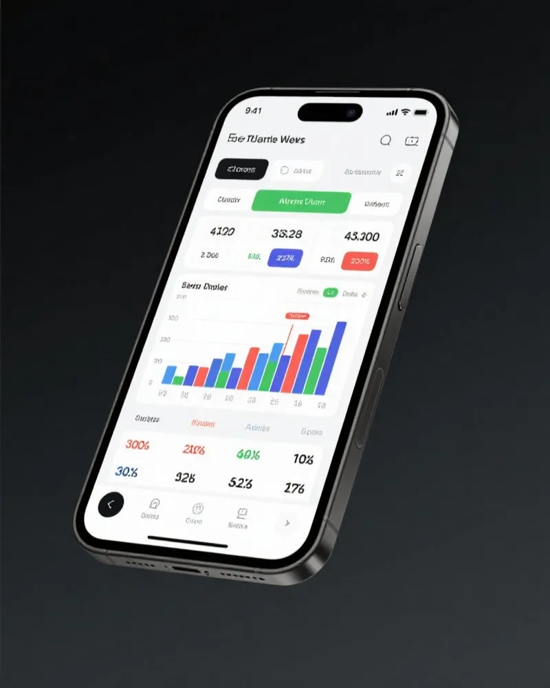 移动端盘口数据展示